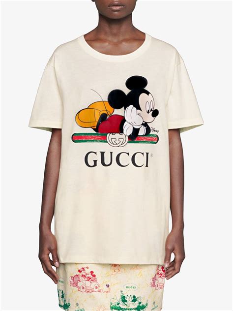 gucci mickey mouse t shirt|gucci mickey mouse handbag.